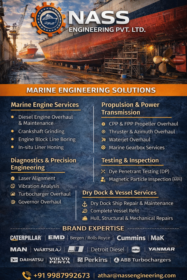 Dry Dock Ship Maintenance — Complete Engineering Checklist