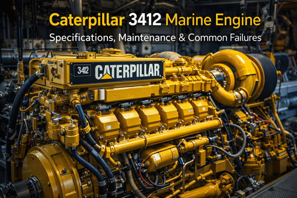 Caterpillar 3412 Marine Engine – Specifications, Maintenance & Common Failures