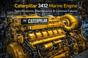 Caterpillar 3412 Marine Engine – Specifications, Maintenance & Common Failures