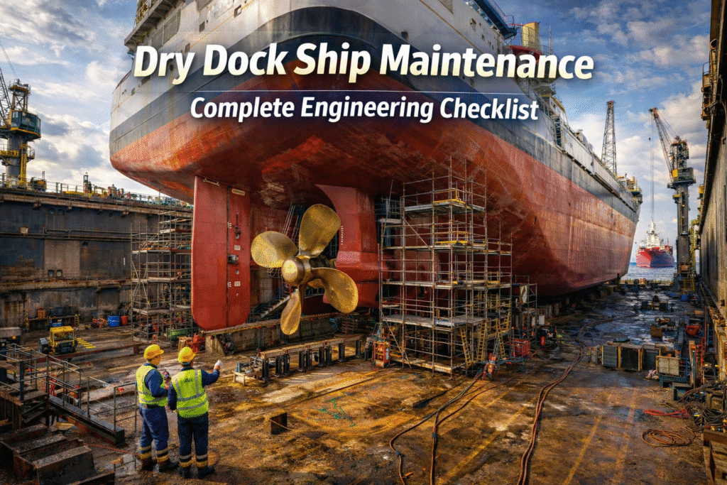 Dry Dock Ship Maintenance — Complete Engineering Checklist