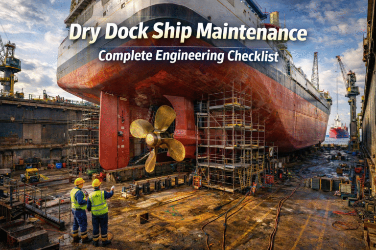 Dry Dock Ship Maintenance — Complete Engineering Checklist