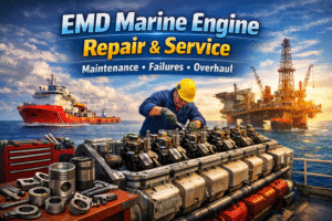 EMD Marine Engine Repair & Service — Maintenance, Failures & Overhaul
