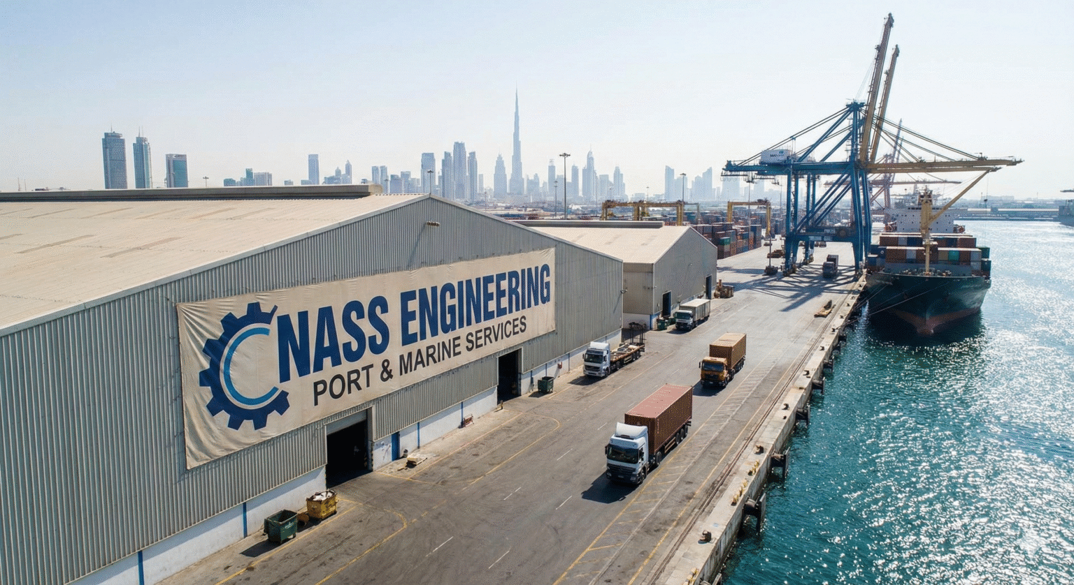Marine Engineering Services in UAE Ports | Engine Repair & Riding Squads