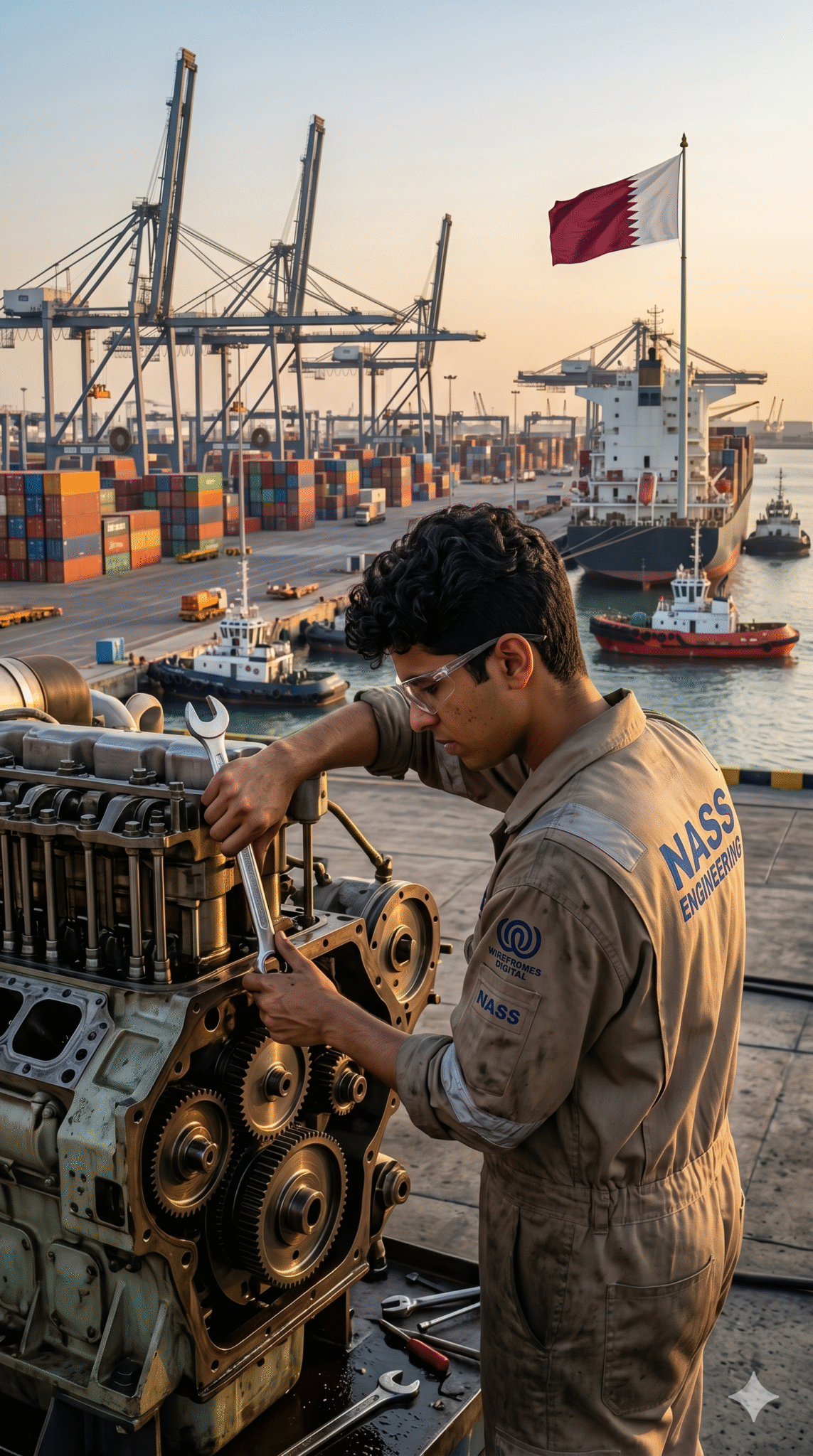 Marine Engineering Services in Qatar | Emergency Afloat Repairs